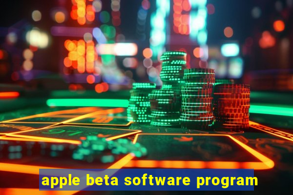 apple beta software program